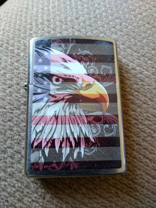 Zippo Windproof Lighter American Eagle,  Usa