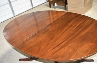 Vintage Mid Century Travis Court By Drexel Oval Dining Room Table