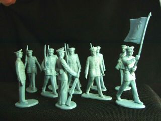 Vintage Action Pose US MARINES DRESS PARADE FIGURES - 1950s Great Detailing 3