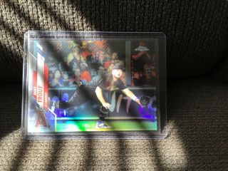 2020 Topps Chrome Refractor Photo Variation Sp Mike Trout 1 Ssp?