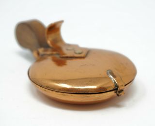 Small Antique Copper Pocket Ash Tray