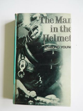 The Man In The Helmet Desmond Young Diving Book Rare