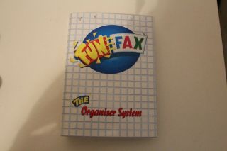 Vintage 90s Fun Fax The Organiser System