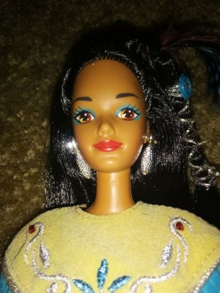 Vintage Mattel Native American Barbie Doll