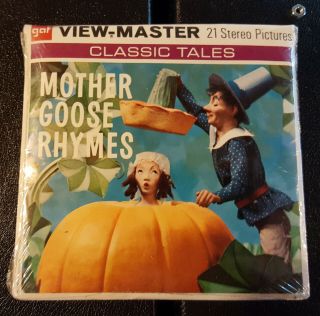 Mother Goose Rhymes Classic Tales Vintage View - Master Reel Pack B410
