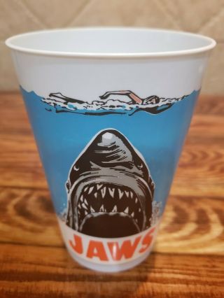 Vintage 1975 Jaws Movie Promotional Slurpee Cup / Tumbler Spielberg