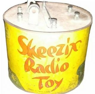 Skeezix Radio Toy Antique Vintage 1920 