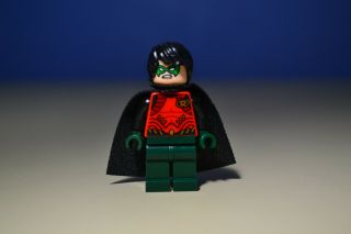 Lego Dc Heroes 76034 Robin Dark Green Legs Minifigure