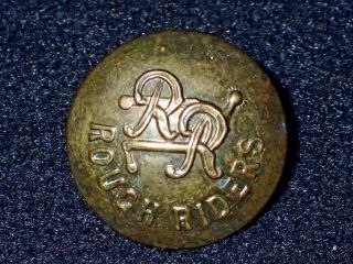 Wwi Vintage City Of London Yeomanry Rough Rider Military Coat Button 