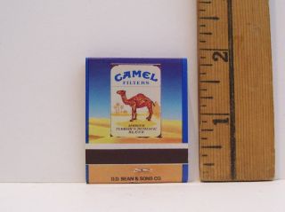 1992 Camel Filters Cigarettes Matchbook With Matches