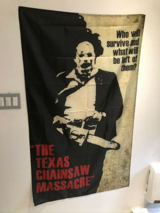 The Texas Chainsaw Massacre Vintage Horror Movie Poster Flag Banner Tapestry