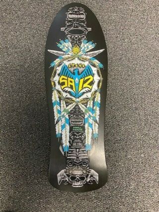 Powell Peralta Steve Saiz Skateboard Deck 1989 Nos Not A Reissue