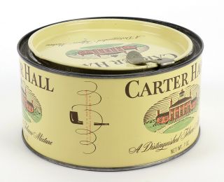 Vintage Carter Hall Tobacco Mixture Tin 7oz Can 2