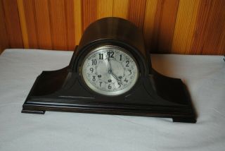 Antique Gustav Becker German Mantel Clock,  Key