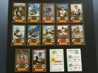 1978 Sd Padres Family Fun Centers Set Of 39 With Smith,  Winfield & 2 Hof 