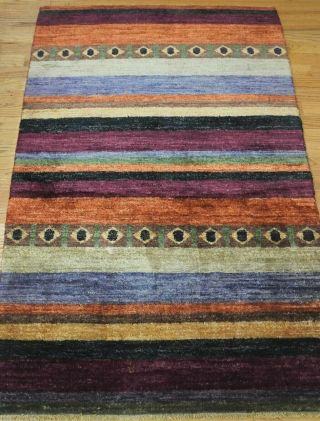 Tibet Hand Knotted Tibetan Oriental Rug 3.  3 X 4.  10 Hand Washed