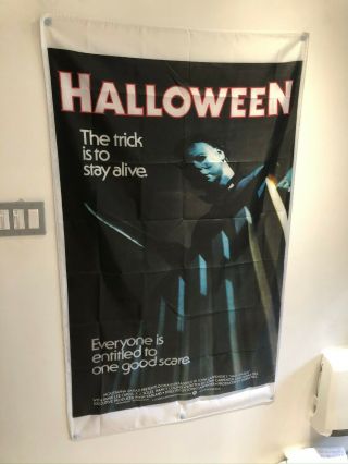 Halloween Vintage Style Horror Movie Poster Flag Banner Wall Tapestry 3 X 5 Feet