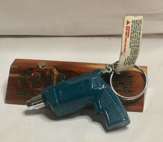 Mini Drill Lighter Portable Cigarette Lighter Refillable Butane Cigar Torch