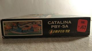 VINTAGE AIRFIX 1/72 SCALE CATALINA PBY - 5A PLASTIC MODEL KIT 2