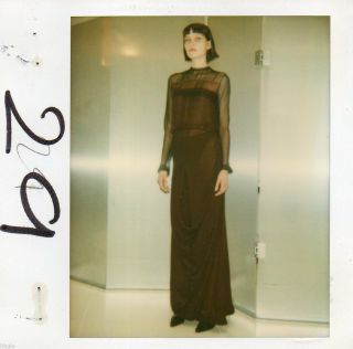 Pol518 Polaroid Photo Vintage Mode Fashion Mannequin Model Femme Woman