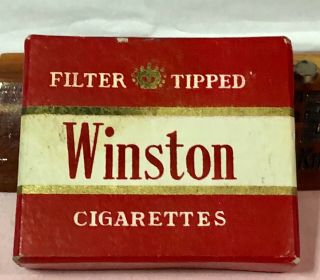 Vintage 1960 Winston Lighter Made In Japan By Zenith
