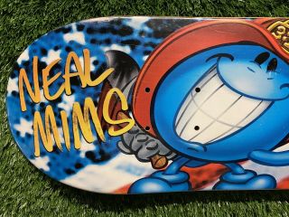 World Industries Skateboard Deck Flameboy Wet Willy 9 - 11 Neil Mims 3