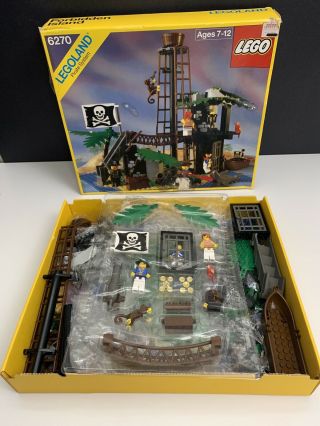 Lego Classic Pirate Set 6270 Forbidden Island Nib Rare Vintage 1980s