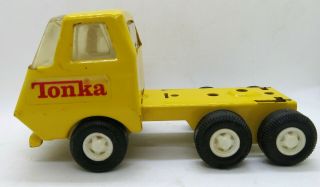Tonka 55010 Vintage Pressed Steel Toy Dump (missing) Truck Metal Yellow