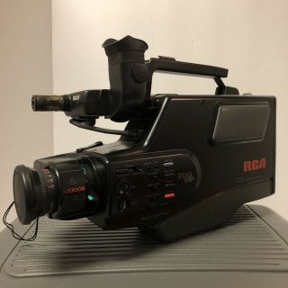 Vintage Rca Cc415 Pro Edit Video Camcorder Vhs 8x Zoom