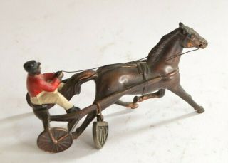 Vintage - Made in Occupied Japan - Jockey and Horse Racing Figurine 3