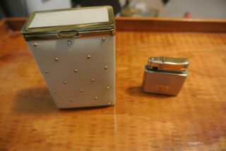 Colibri Kreisler Lighter & Princess Gardner Cigarette Case