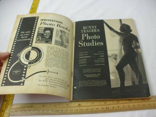 Bunny Yeager ' s Photo Studies SEXY models risque photos 1962 VINTAGE book pin - ups 3