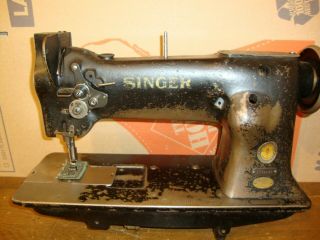 Antique Industrial Singer Sewing Machine Head Model 111w151