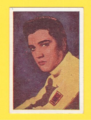 Elvis Presley Vintage Kane Pop Music Card From England