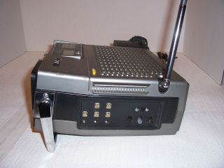 Vintage JVC Radio TV Model 3050 w/ Power Adapter AC DC Cord Portable Mobile 1977 2