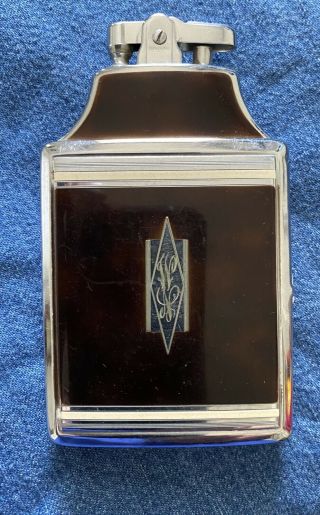 1940 Vintage Art Deco Ronson Combination Lighter & Cigarette Case
