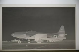 Vintage Aircraft Negative - Lockheed P - 80r (xp - 80b)