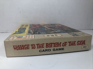 Vintage 1964 Milton Bradley Voyage to the Bottom of the Sea Card Game,  complete 2