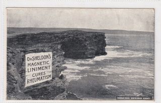 Vintage Postcard Dr Sheldon Magnetic Linament Advertising Series 1900s