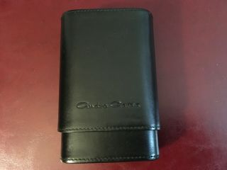 Andre Garda Black Leather Cigar Case Holder