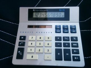 Vintage Texas Instruments Ba - 20 Calculator Profit Manager
