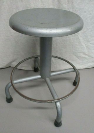 Vintage Antique Drafting Mid Century Medical Stool Steam Punk Chair Cool &