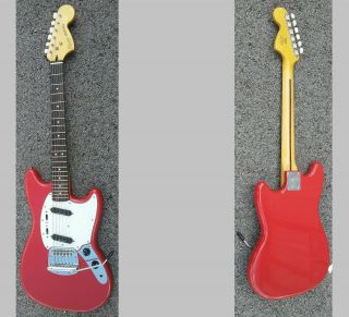 Fender Squier Mustang Vintage Modified Fiesta Red