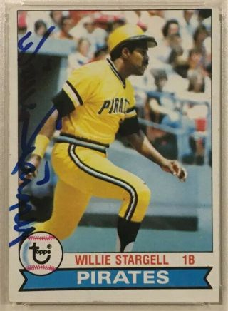 1979 Topps WILLIE STARGELL Signed Autographed Baseball Card PSA/DNA 55 Pirates 2