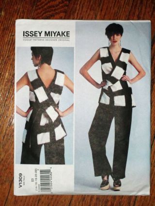 Vintage Vogue Pattern Issey Miyake 1309 Tunic & Pants Sz 1416 18 20 22