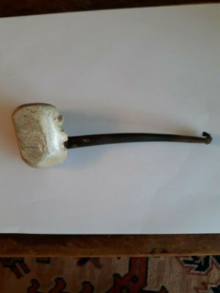 Vintage Kiko Caveman Estate Pipe Smaller Meershaum Bowl Elephant Mark