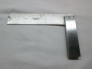 Vintage Starrett No.  20 Machinist Precision Square 6 " Blade