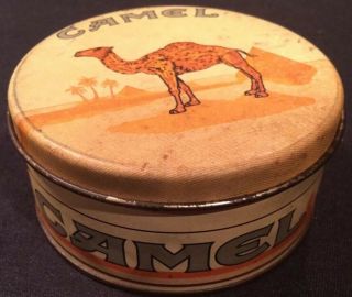 Empty Joe Camel Turkish And Domestic Blend Zippo Tin (no Lighter) 1994