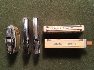 Vintage Lucky Strike Lighters,  Camel Lighters,  Continental Japan GC 3