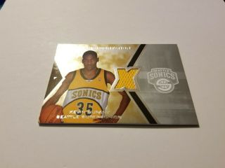 2007/08 Ud Spx Kevin Durant Rookie Jersey Patch Card Fd - Kd Its A Gem